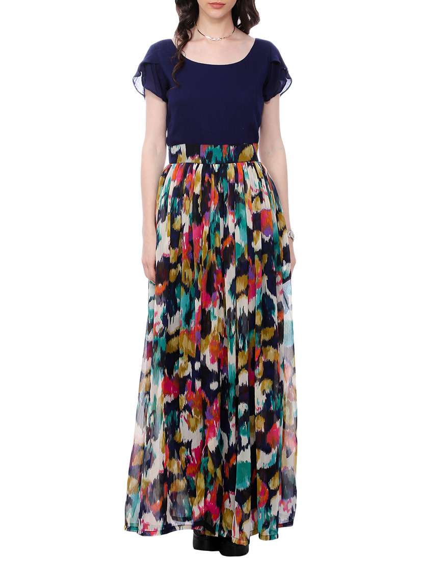 Tulip Sleeved Maxi Dress