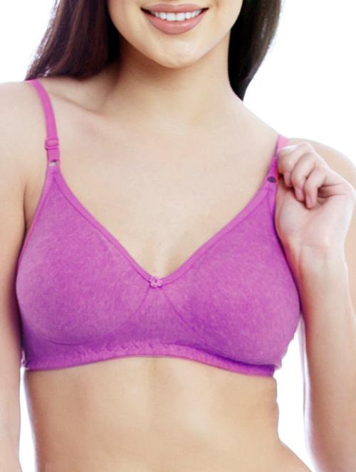 floral patch solid bra  - 13128151 -  Standard Image - 0