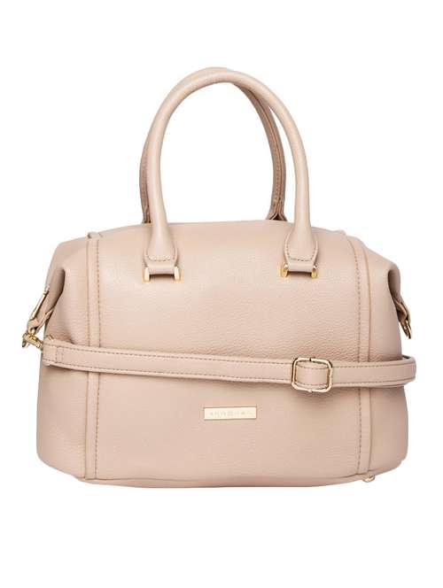 pink leatherette handbag - 13128210 - Standard Image - 0