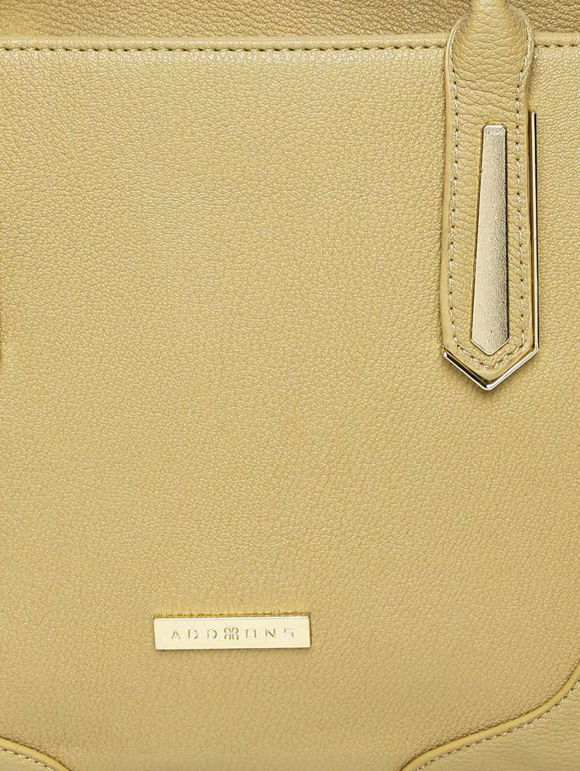beige leatherette handbag - 13128212 - Standard Image - 3