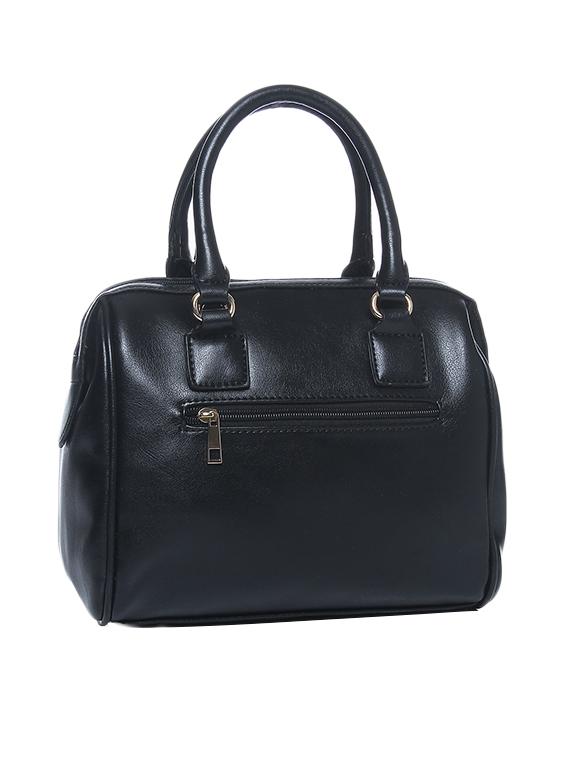 black leatherette handbag - 13132458 -  Zoom Image - 0