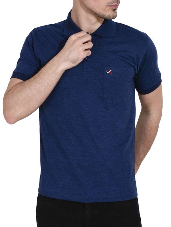 blue cotton tshirt
