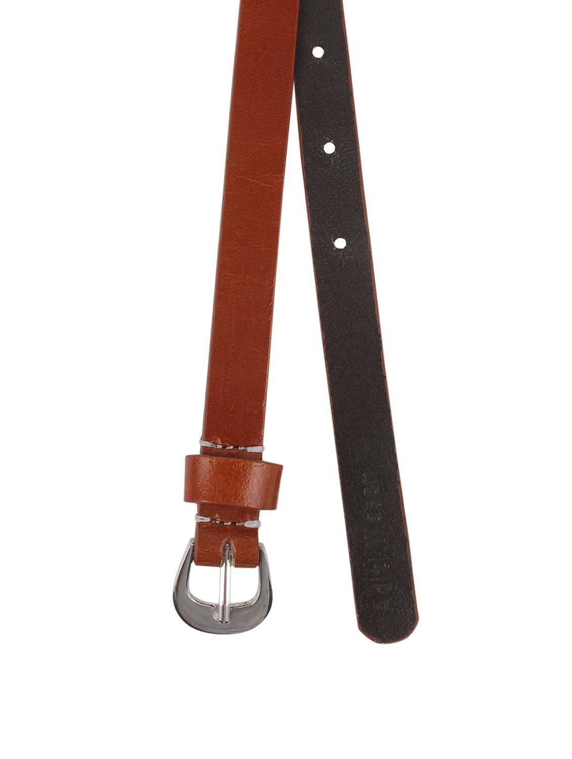 genuine leather tan belt - 13159707 -  Standard Image - 3