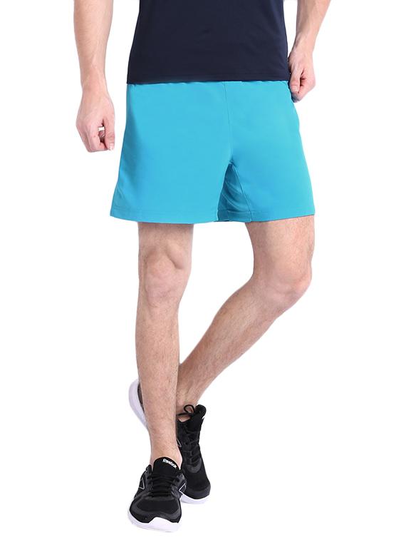 light blue polyester short - 13160914 -  Zoom Image - 0