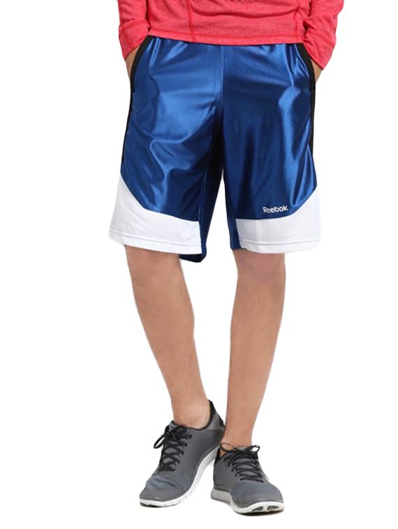 dark blue polyester short - 13160915 -  Zoom Image - 0