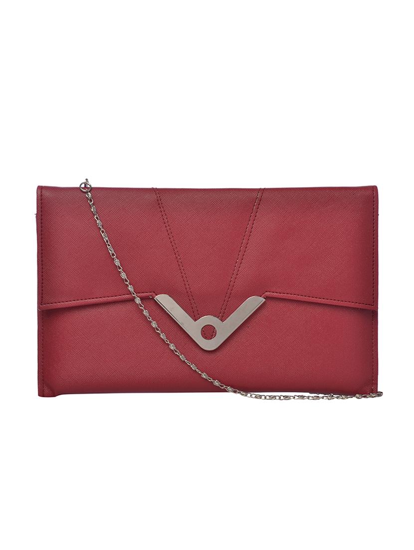 red leatherette  sling bag - 13163545 -  Zoom Image - 0