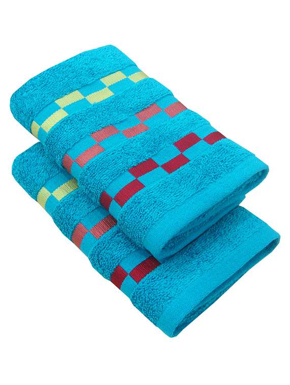 bianca 100 % cotton hath towel (set of 2)