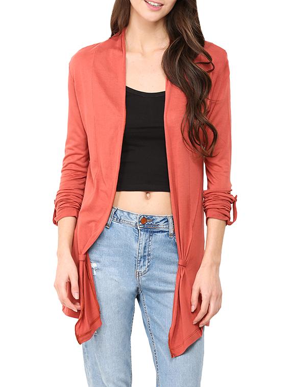 pink viscose shrug - 13172553 -  Zoom Image - 0