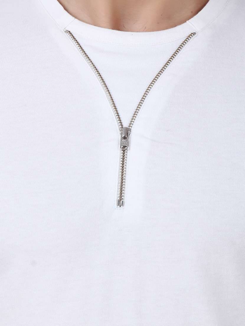 white cotton tshirt - 13180781 -  Standard Image - 3