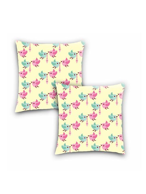 ambbi collection digitally printed cushion cover love birds set of 2 - 13180953 - Standard Image - 0