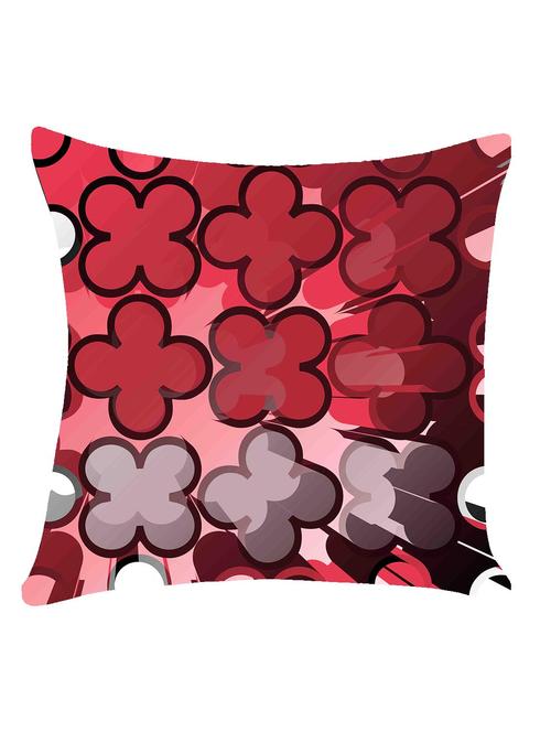 ambbi collection digitally printed cushion cover abstract floral stencil print - 13214947 - Standard Image - 0