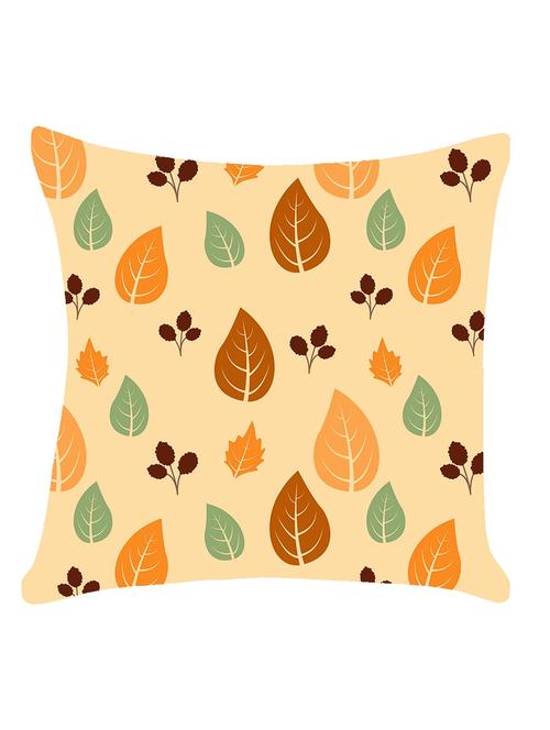 ambbi collection digitally printed cushion cover autumn leafs - 13214961 - Standard Image - 0