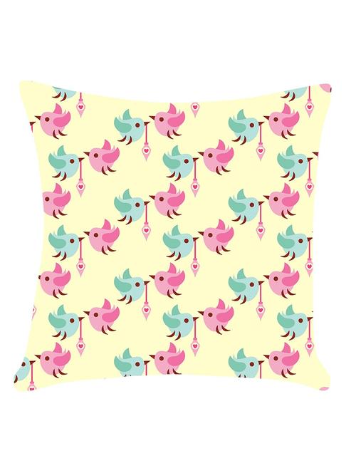 ambbi collection digitally printed cushion cover love birds - 13214965 - Standard Image - 0