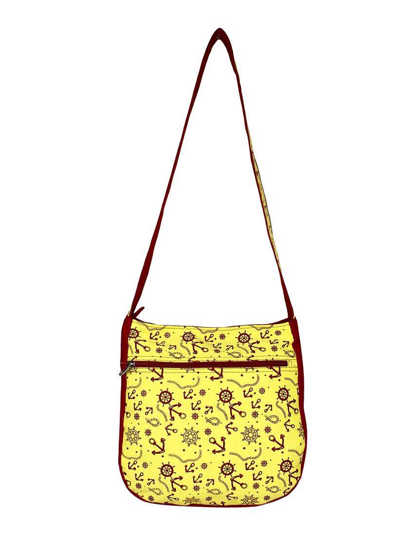 yellow canvas sling bag - 13215740 - Standard Image - 5