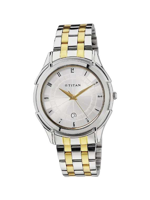 Buy online Titan Tycoon, Watch, 1558bm03, Men's from Watches for