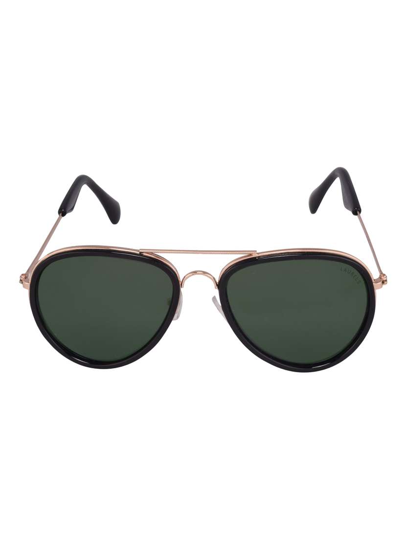 uv protected full rim aviator sunglasses