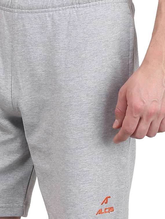 grey cotton short - 13244725 -  Standard Image - 3