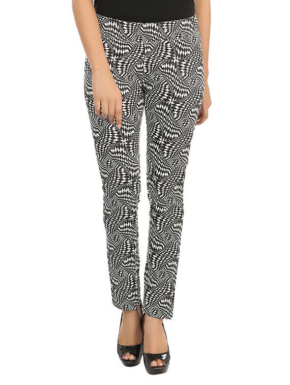 black cotton jegging