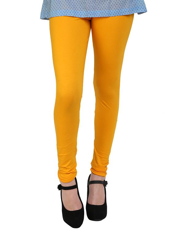 yellow cotton leggings - 13249053 - Zoom Image - 0