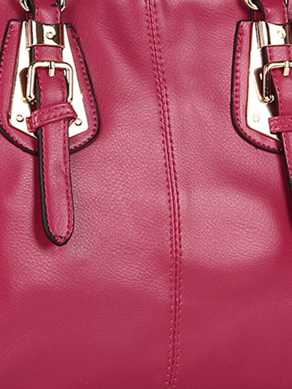 pink leatherette  handbag - 13253811 -  Standard Image - 3