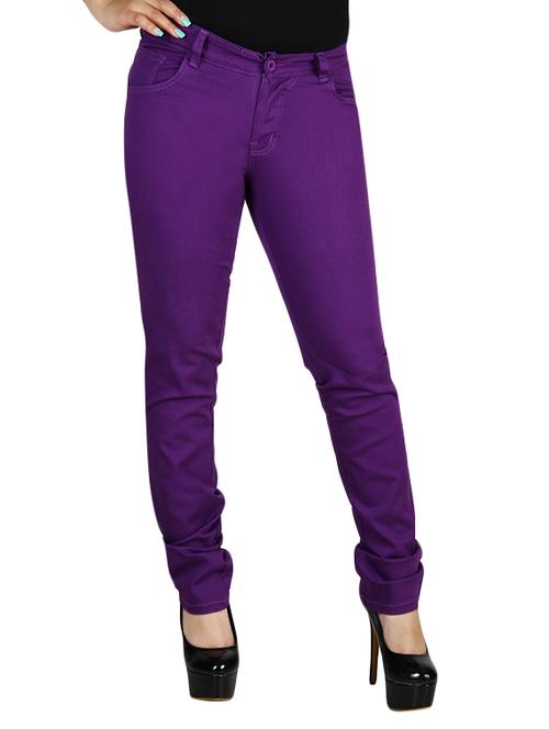 women's plain slim fit jeans - 13260903 - Standard Image - 0