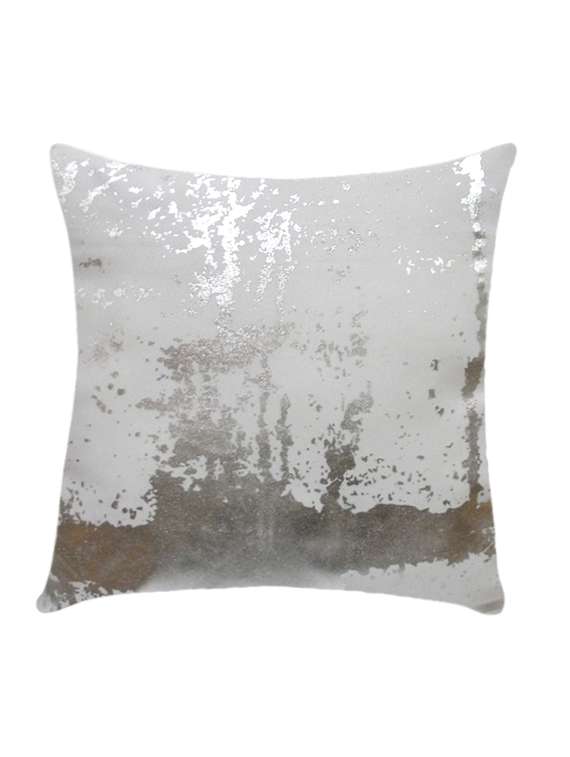 ambbi collection printed cushion cover with foil print abstract distorted print - 13271229 - Zoom Image - 0