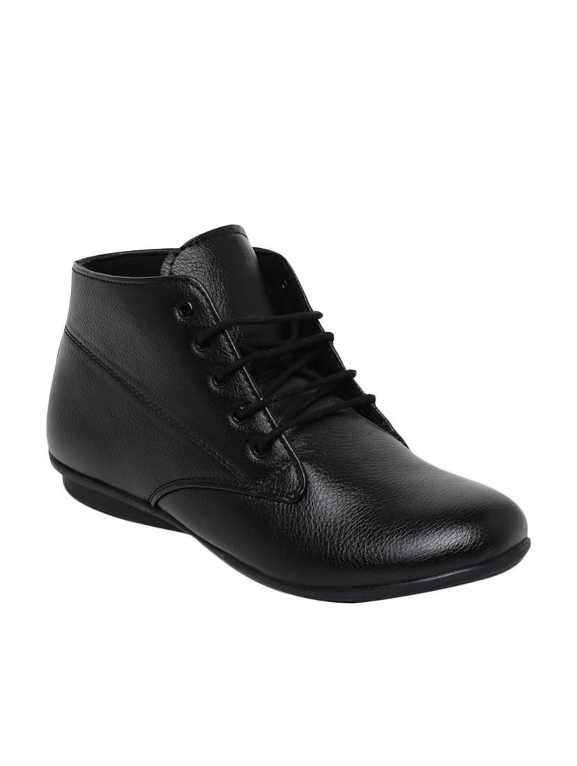 black ankle  boot