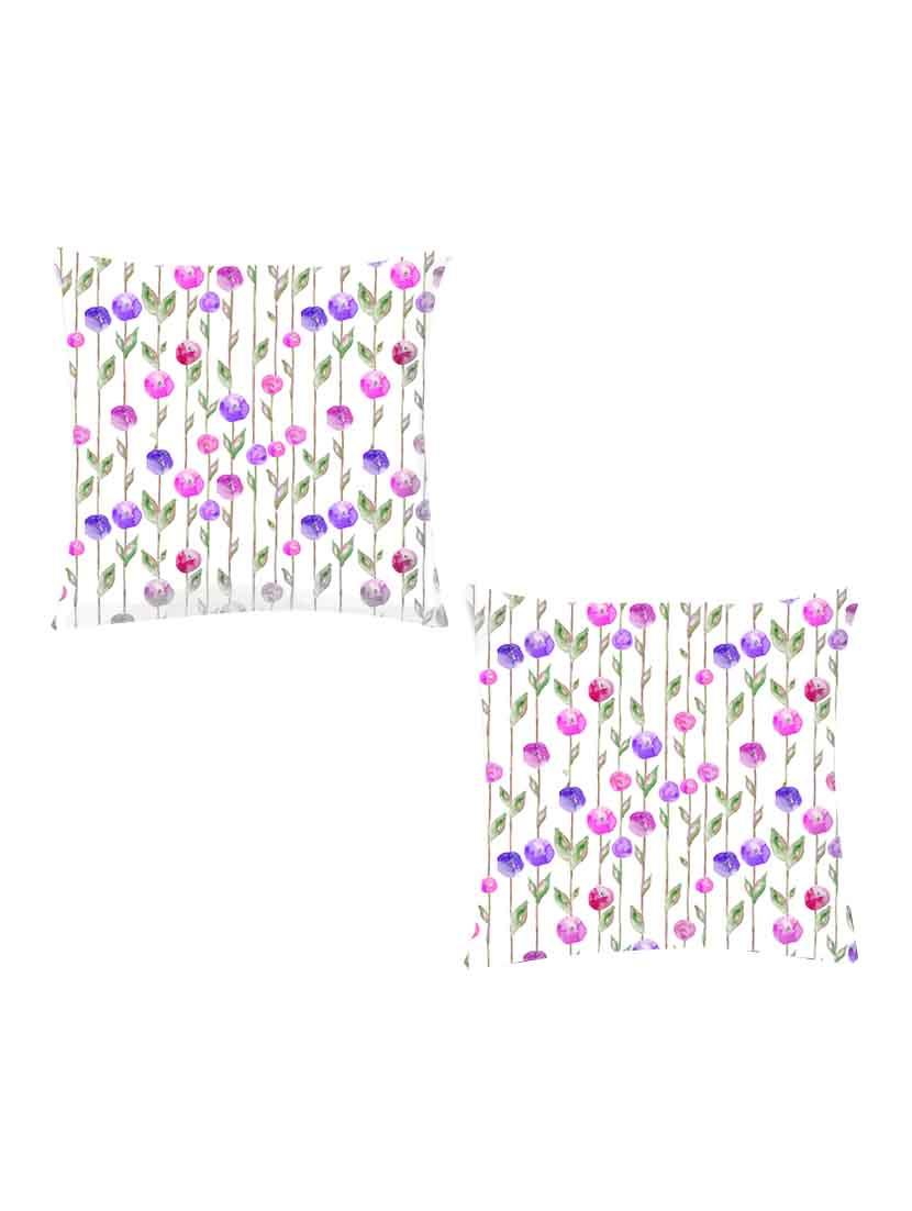 digitally printed watercolour floral design set of two - 13285151 -  Zoom Image - 0