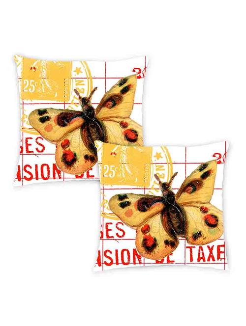 digitally printed text, stamp & butterfly set of two - 13285169 -  Standard Image - 0
