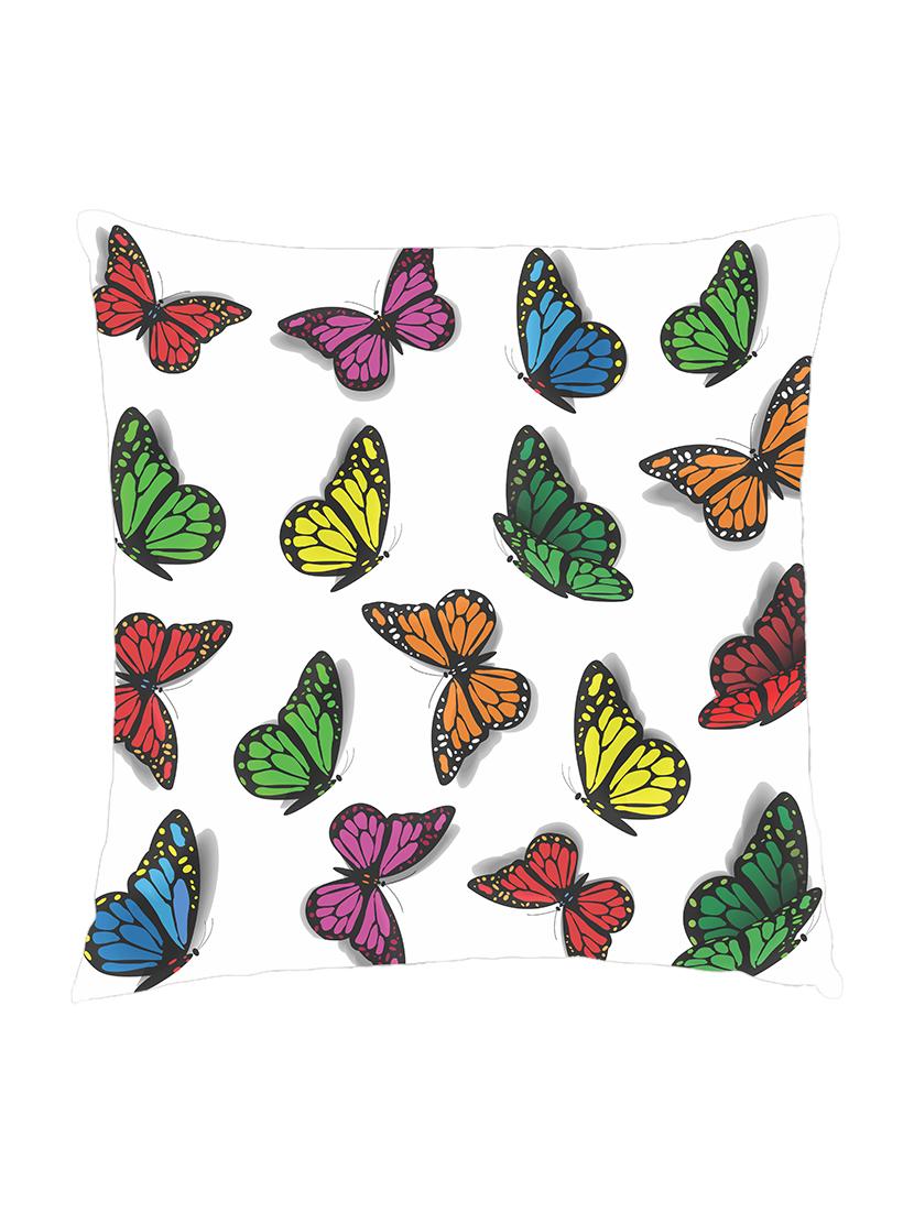 digitally printed cushion cover of bunch of butterflies - 13285653 -  Zoom Image - 0