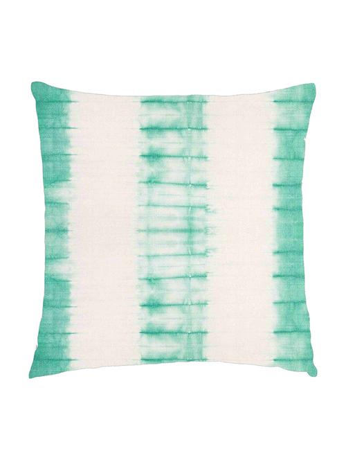 digitally printed cushion cover of green tie & dyed look - 13285725 -  Standard Image - 0