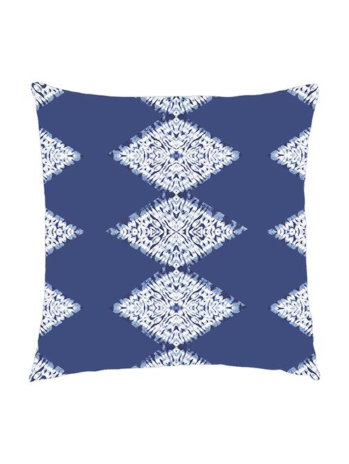 digitally printed cushion cover of ingido look ikat print - 13285728 - Standard Image - 0
