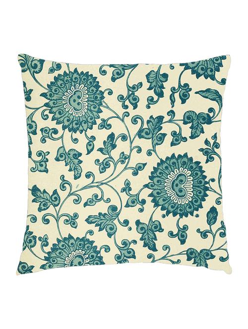 digitally printed cushion cover of vintage wall art - green - 13285771 - Standard Image - 0