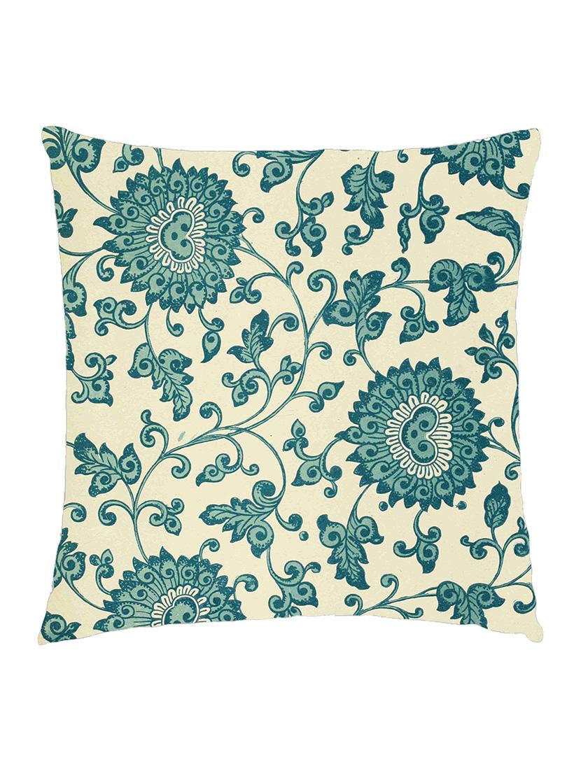 digitally printed cushion cover of vintage wall art - green - 13285771 - Zoom Image - 0