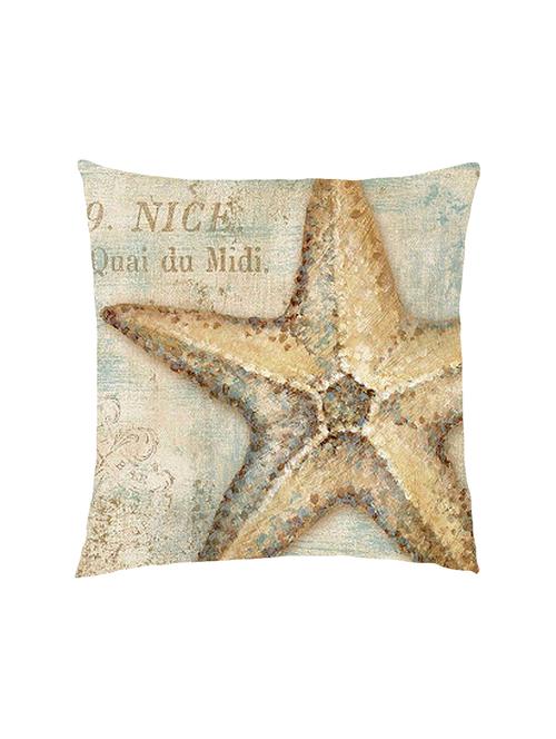 digital printed cushion cover with star fish - 13285824 -  Standard Image - 0