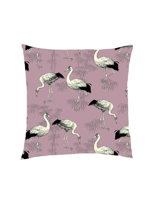 digital printed cushion cover with black and white flamingo - 13285827 -  Standard Image - 0