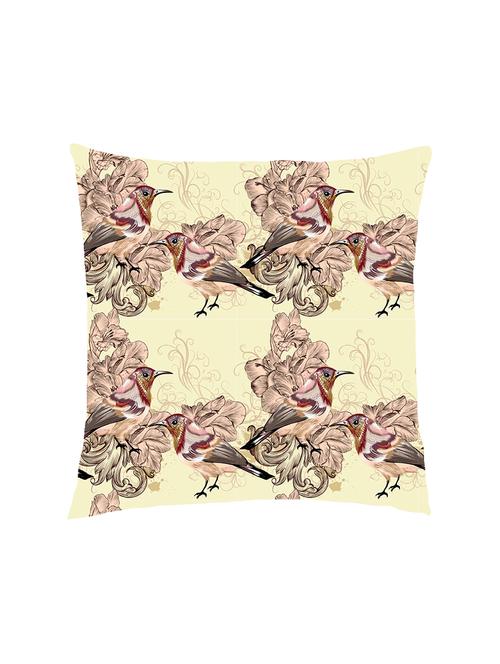 digital printed cushion cover with sparrow - 13285831 - Standard Image - 0