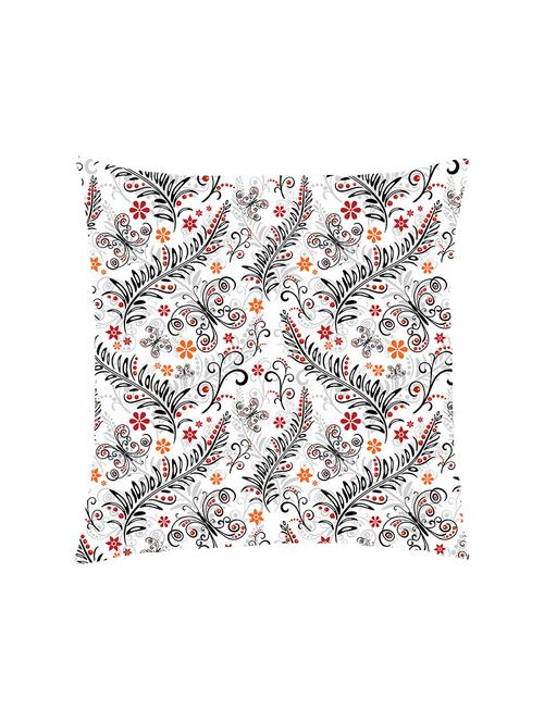 digital printed cushion cover with colorful butterflies and leaves - 13285846 -  Standard Image - 0