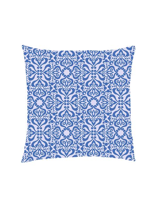 digital printed cushion cover with cobalt blue abstract design - 13285869 -  Standard Image - 0