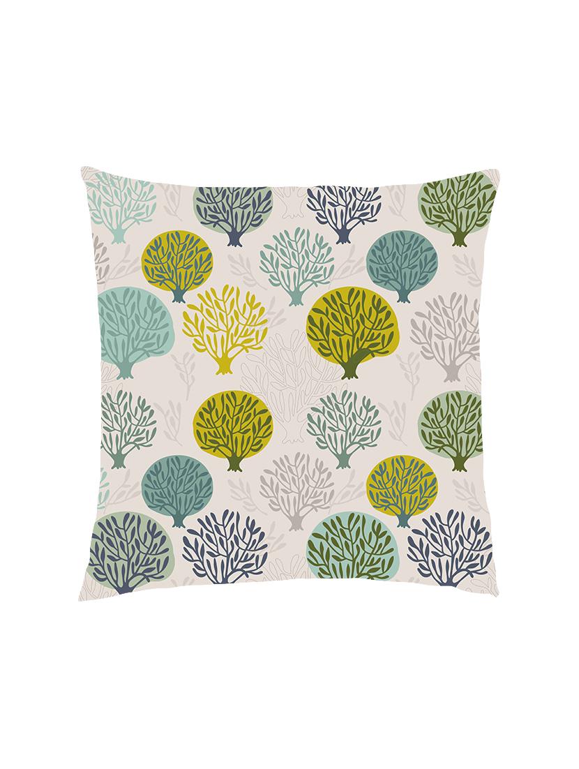 digital printed cushion cover with green tree - 13285876 - Zoom Image - 0