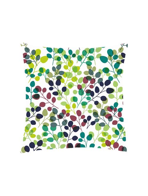 digital printed cushion cover with abstact leaves - 13285881 -  Standard Image - 0