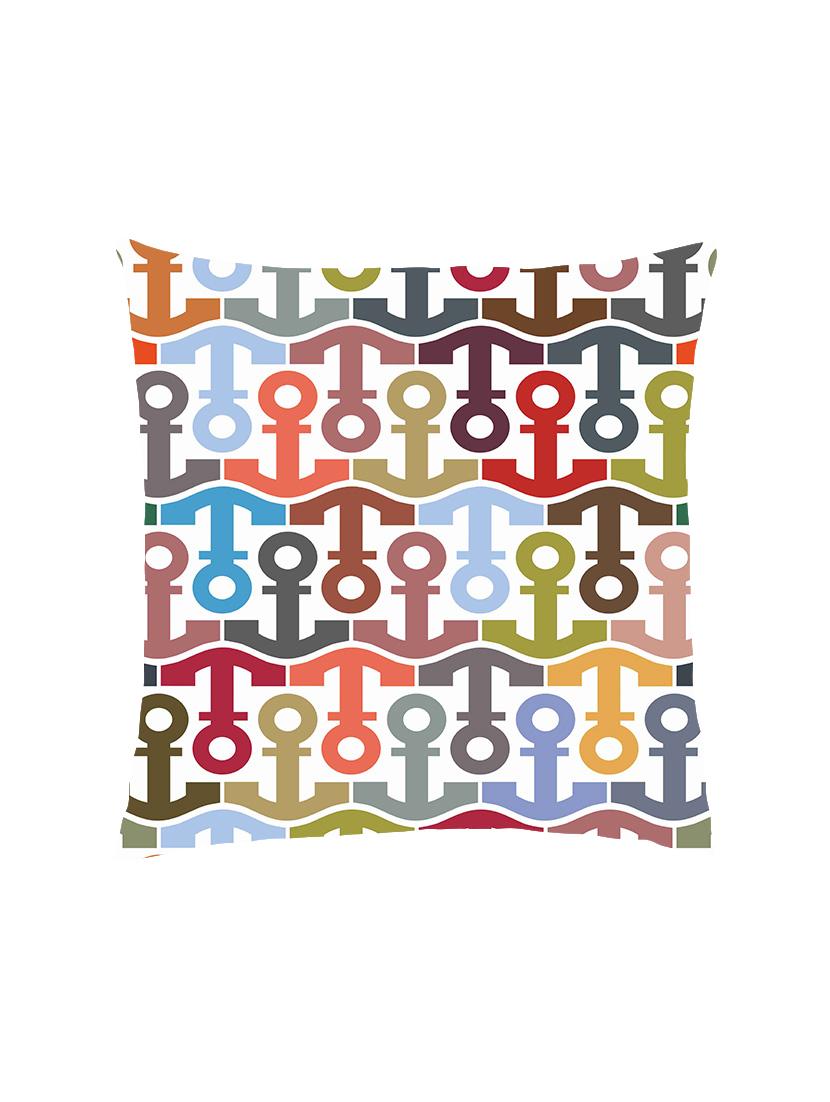 digital printed cushion cover with anchor - 13285882 -  Zoom Image - 0
