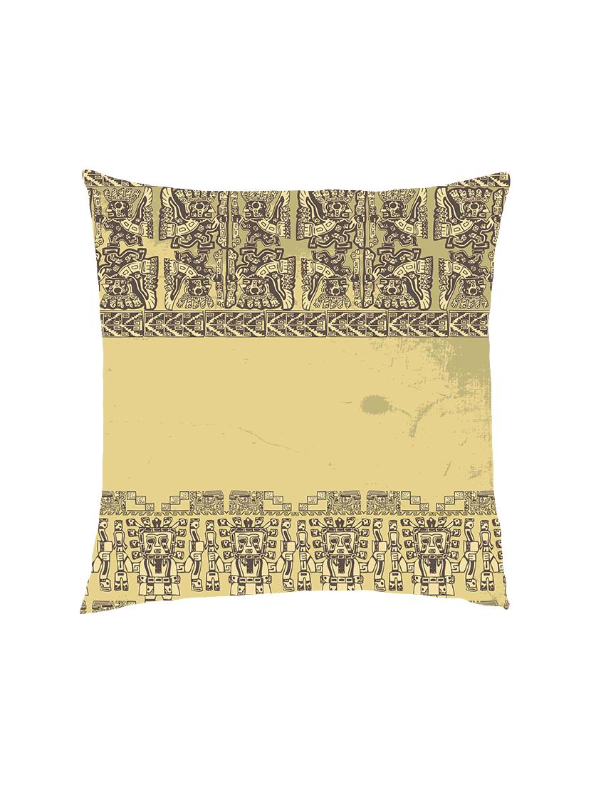 digital printed cushion cover with tribal border - 13285890 -  Zoom Image - 0