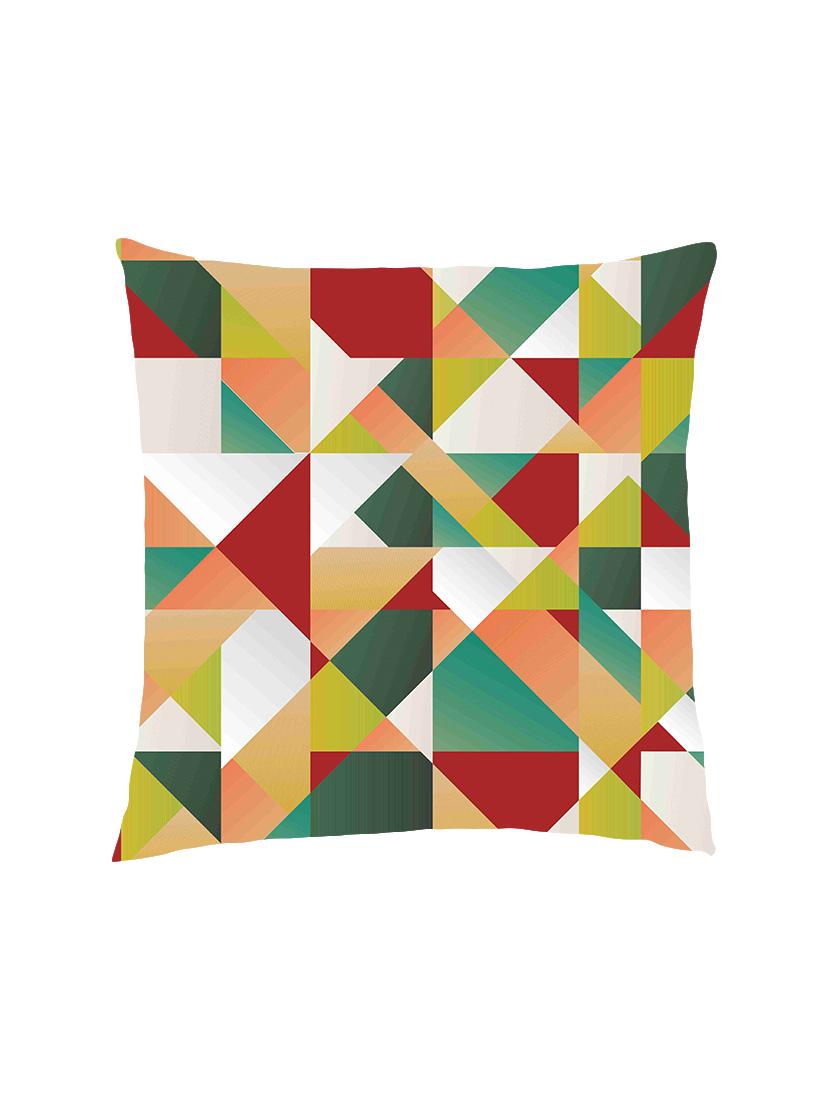 digital printed cushion cover with abrstact geometric pattern - 13285897 -  Zoom Image - 0