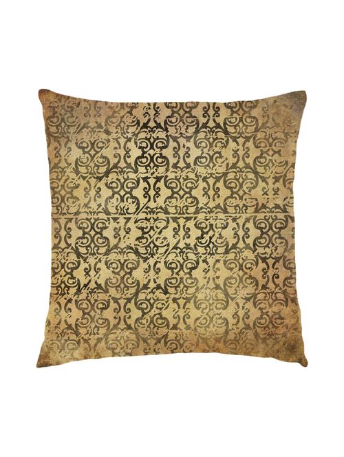 digitally printed distorted traditional design satin cushion cover - 13285910 - Standard Image - 0