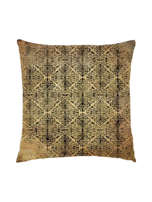 digitally printed distorted traditional design satin cushion cover - 13285912 -  Standard Image - 0
