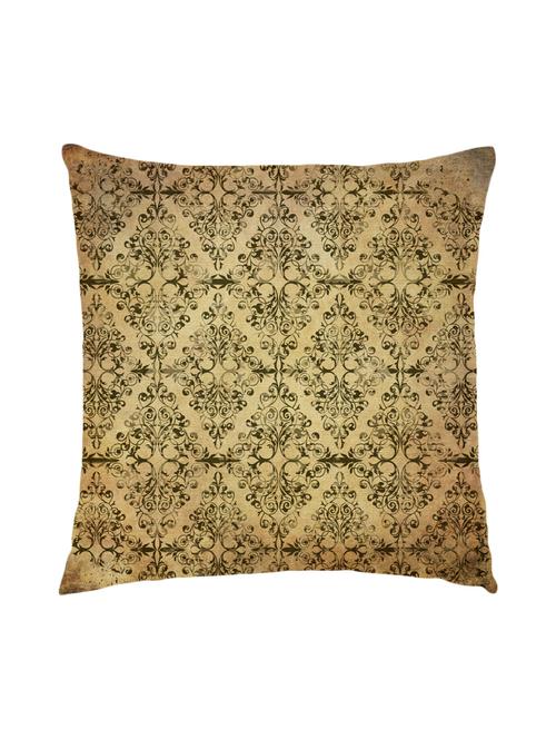 digitally printed distorted traditional design satin cushion cover - 13285914 -  Standard Image - 0