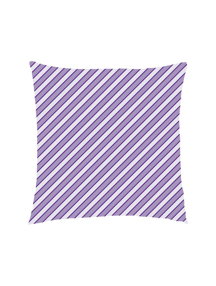 digitally printed diagonal lines satin cushion cover - 13285917 - Zoom Image - 0