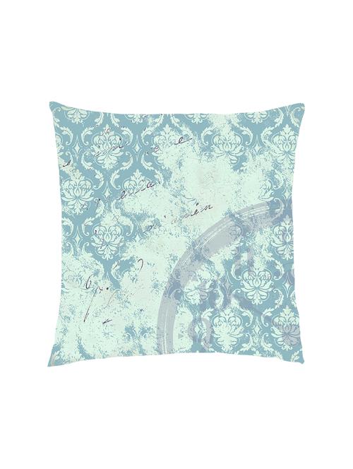 digitally printed vintage look satin cushion cover - 13285952 -  Standard Image - 0