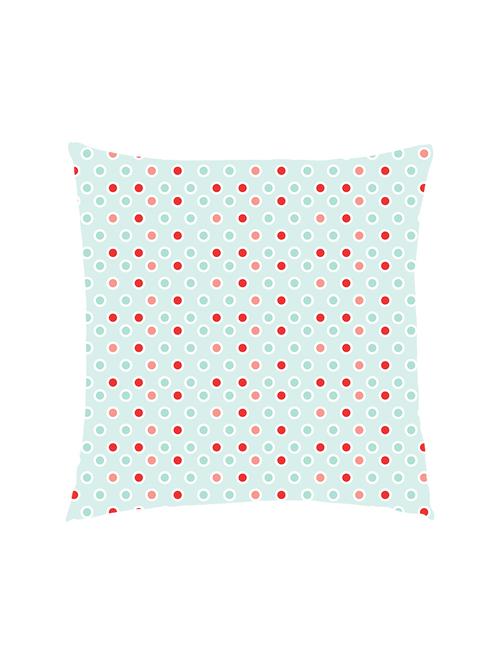digitally printed circles satin cushion cover - 13285981 -  Standard Image - 0